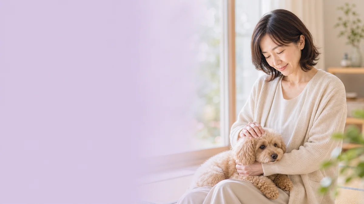 犬と猫の写真